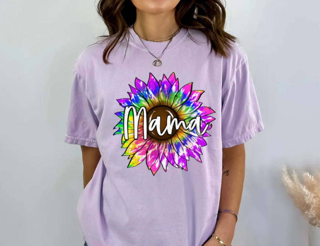 Mama flower print