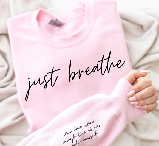 Just breathe print