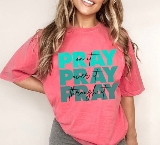 Pray, pray, pray print