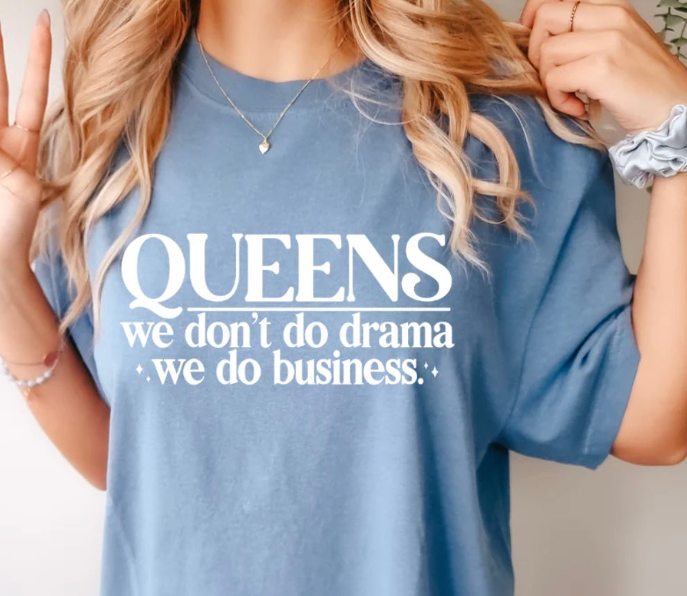 Queens don’t print