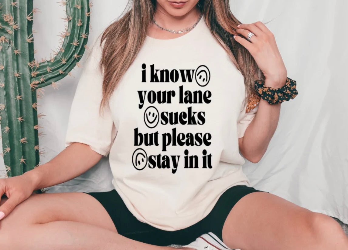 I know your lane print